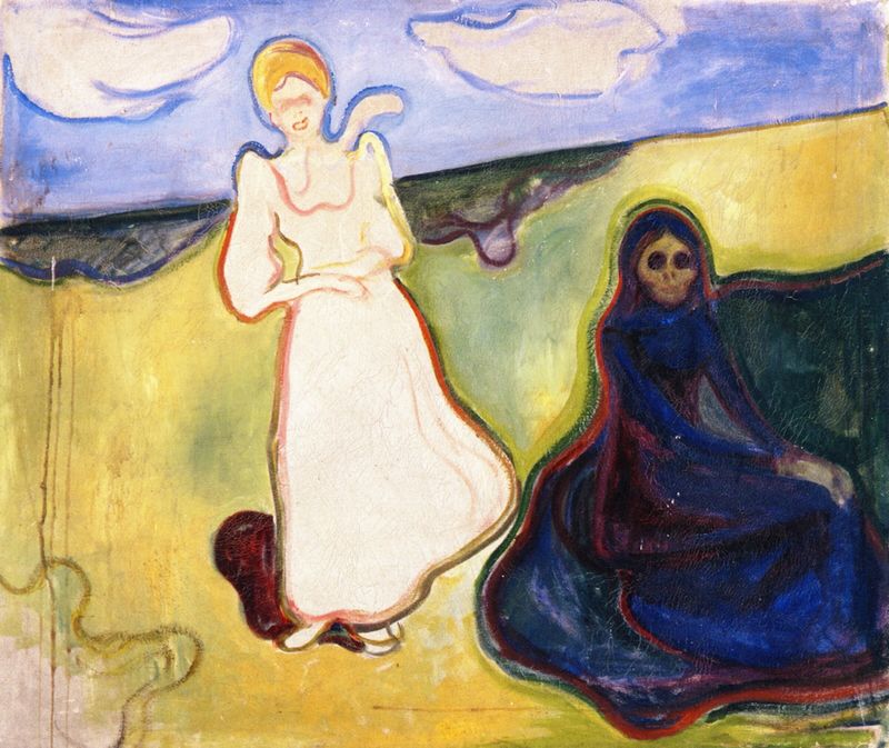 Two Women in a Landscape