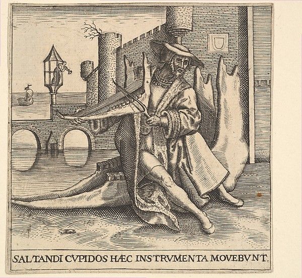 The Rich Man Playing Violin on a Jaw Bone