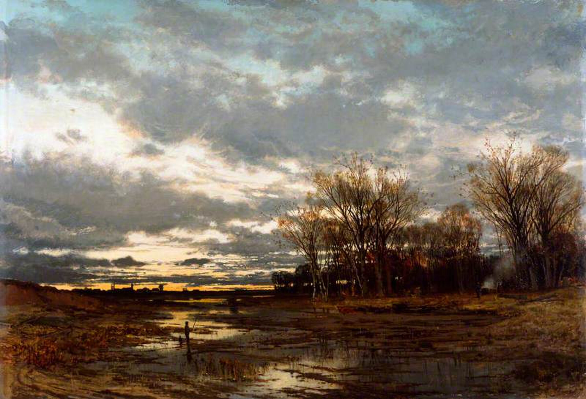 Landscape, Evening by Karl Heffner