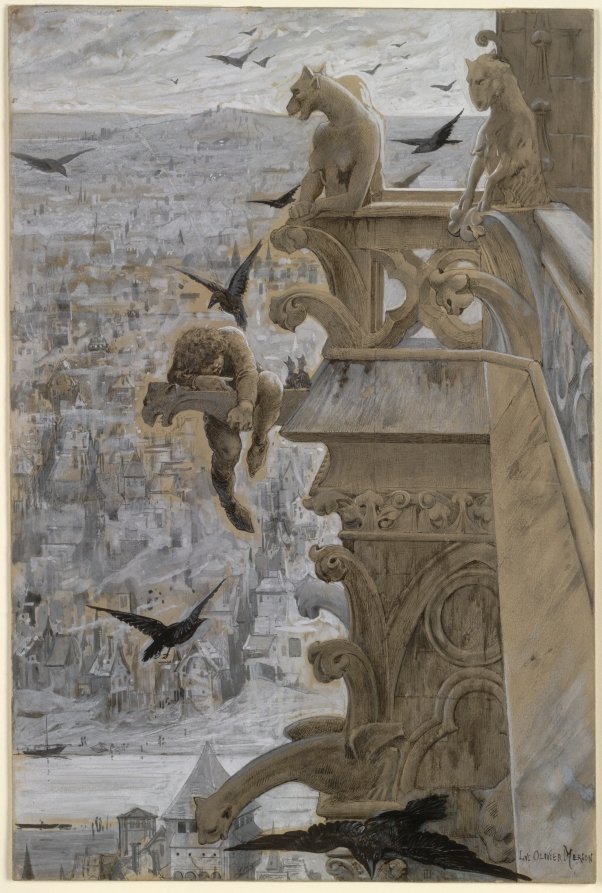 Notre-Dame de Paris by Luc-Olivier Merson