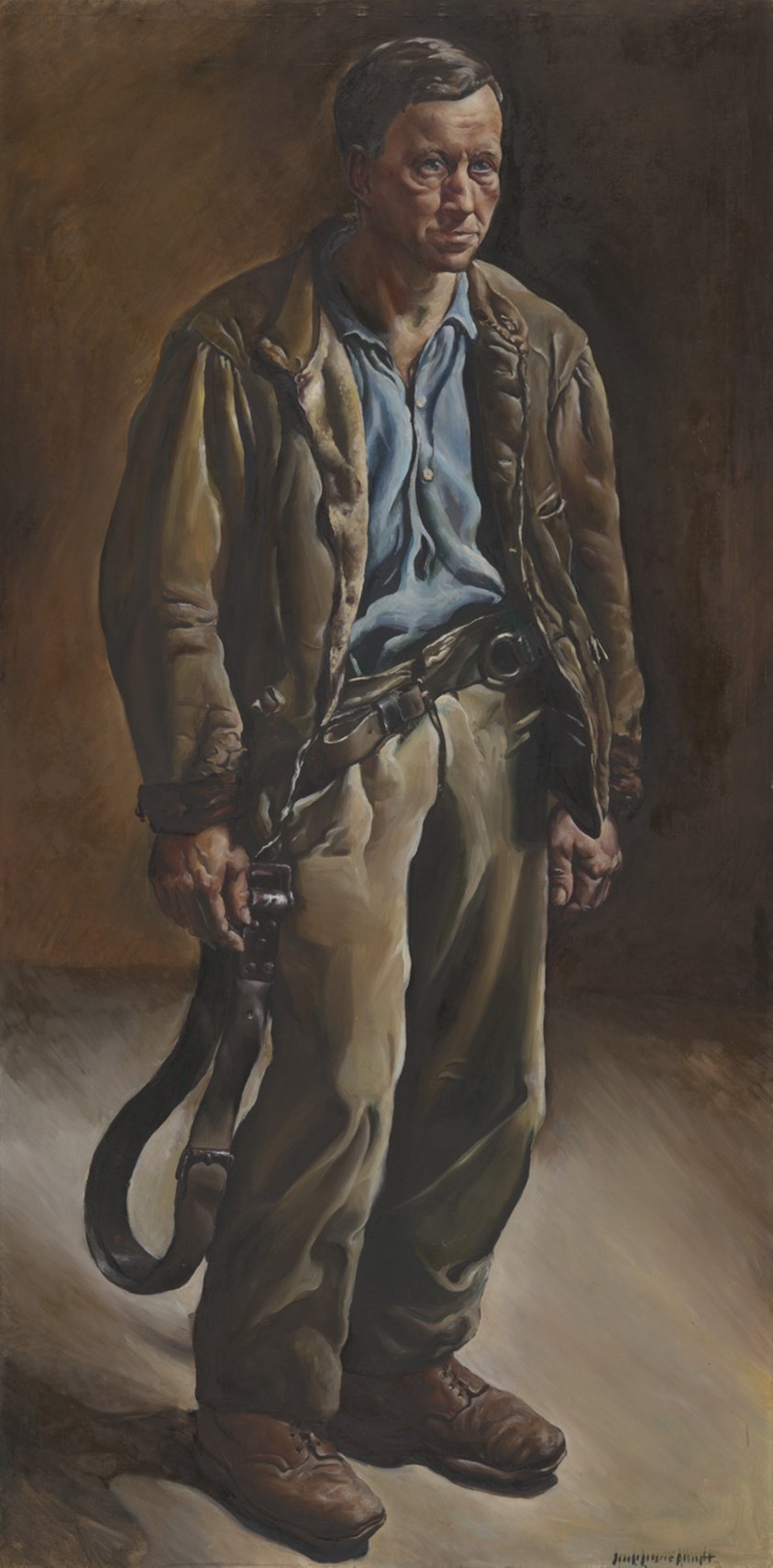 The Lineman by Ivan Albright