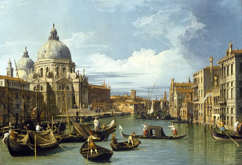 The Entrance to the Grand Canal, Venice (Venice from the Punta della Dogana)