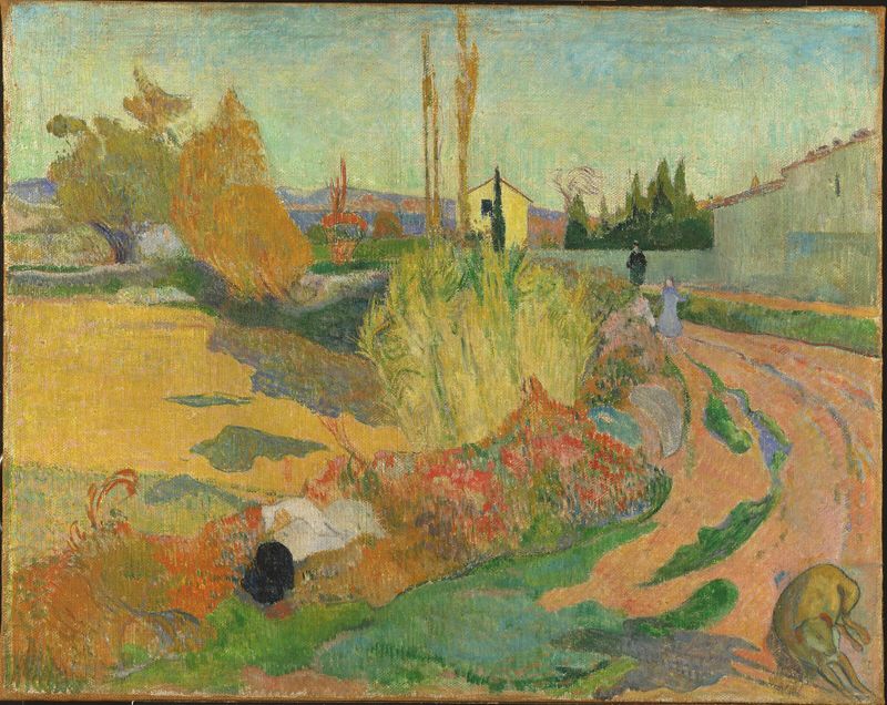 Landscape from Arles