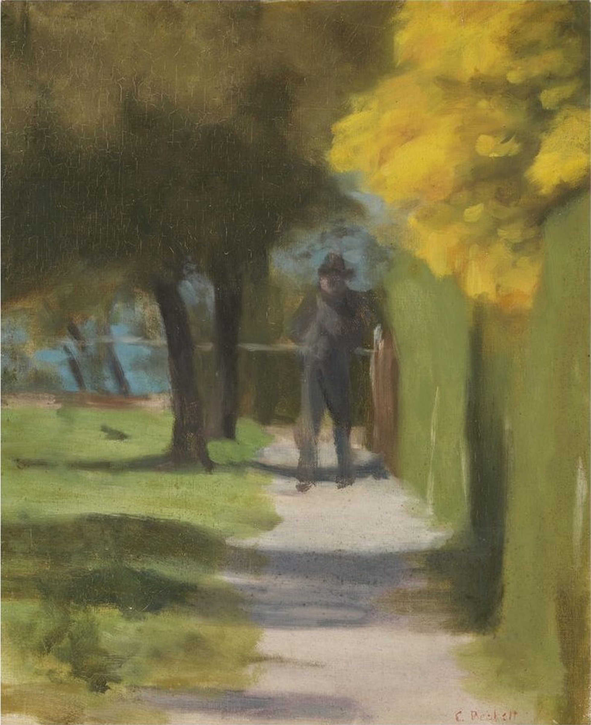 October morning by Clarice Beckett