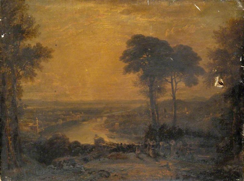 Village Fête, Macon (after Joseph Mallord William Turner)