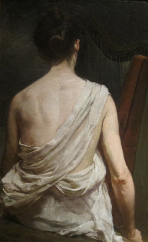 Woman with a Harp