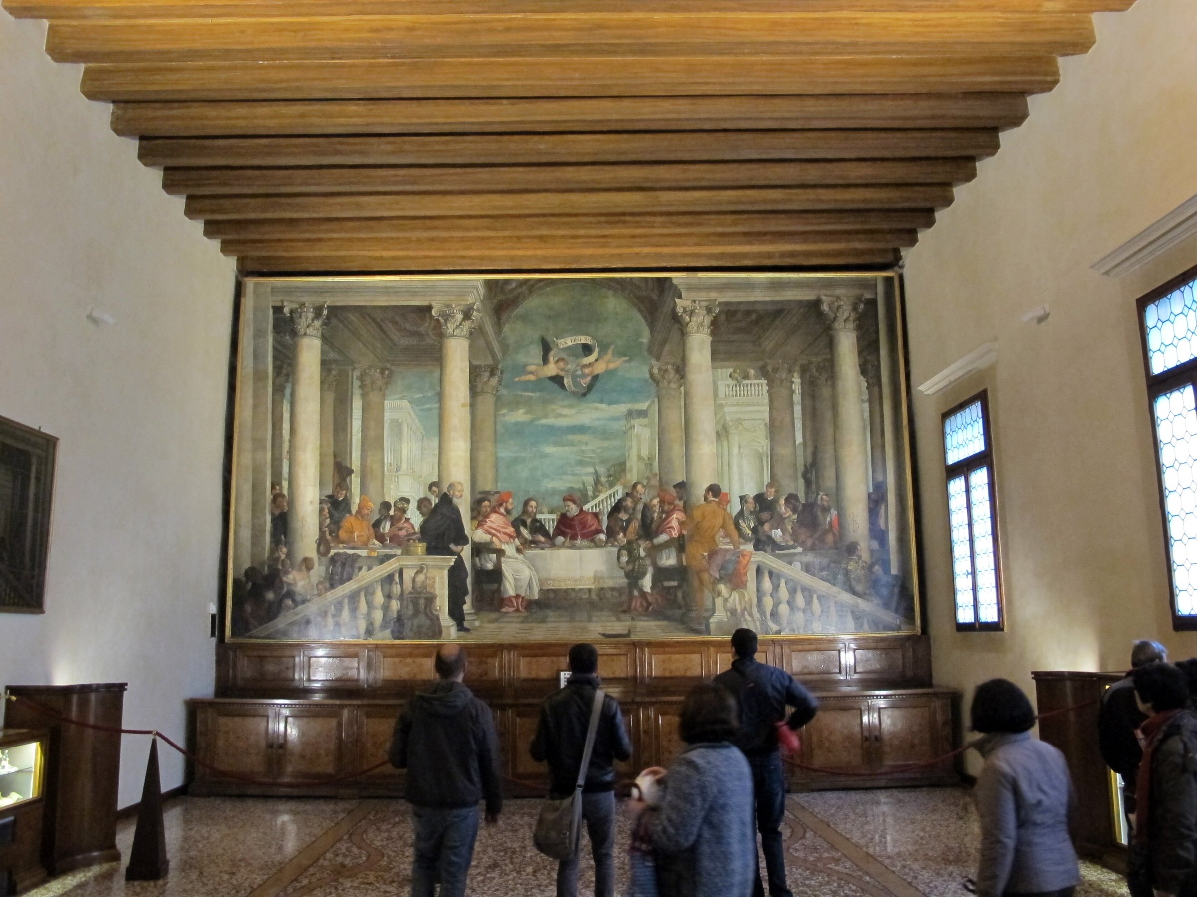 Supper of Saint Gregorius by Paolo Veronese
