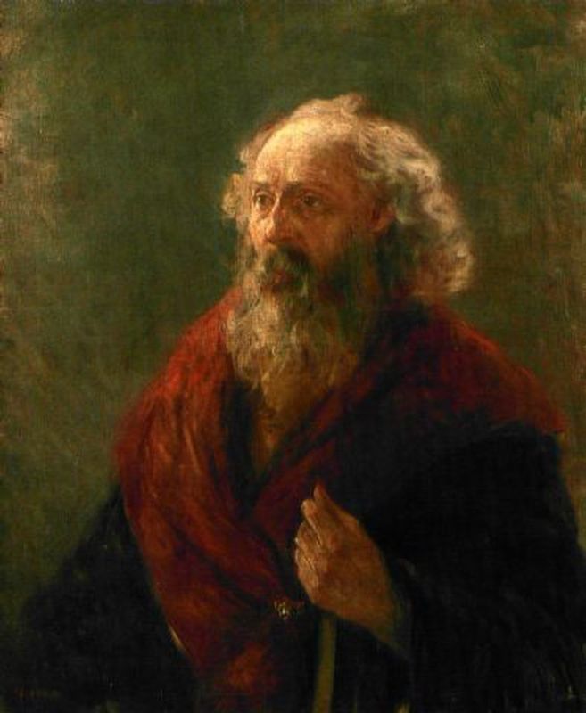 Portrait of an old man