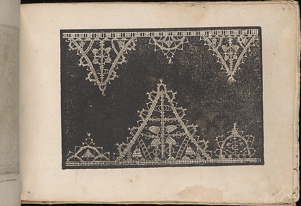 Fiori di Ricami Nuovamente Posti in Luce, page 4 (recto) by Matteo Florimi