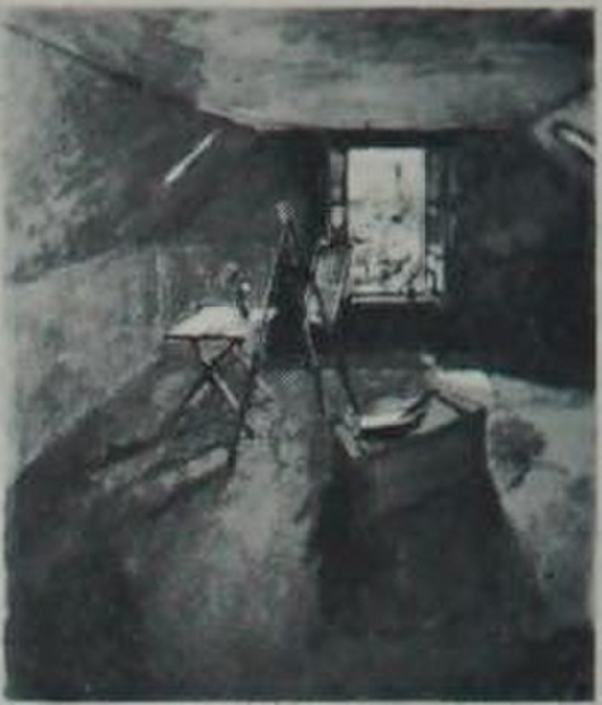 L' atelier sous les toits — 1903