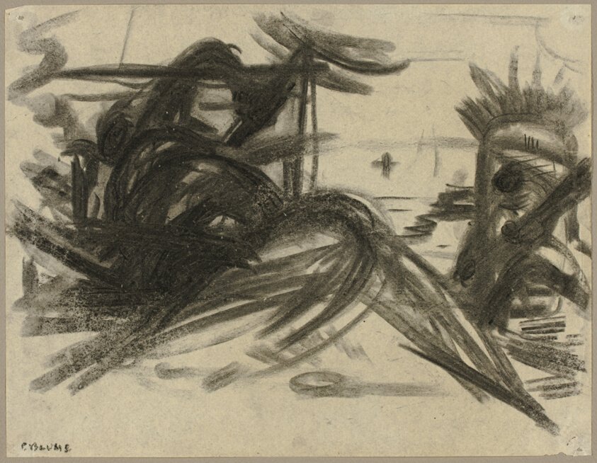 Study for Excavation by Peter Blume