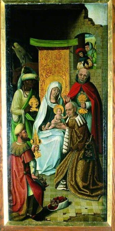 The Adoration of the Magi (recto)
