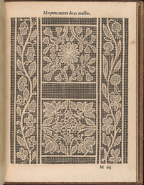 La Pratique de l'Aiguille, page 47 (recto) by Matthias Mignerak