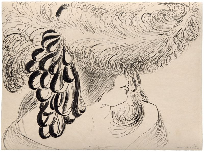Girl in Plumed Hat (Mlle Antoinette)