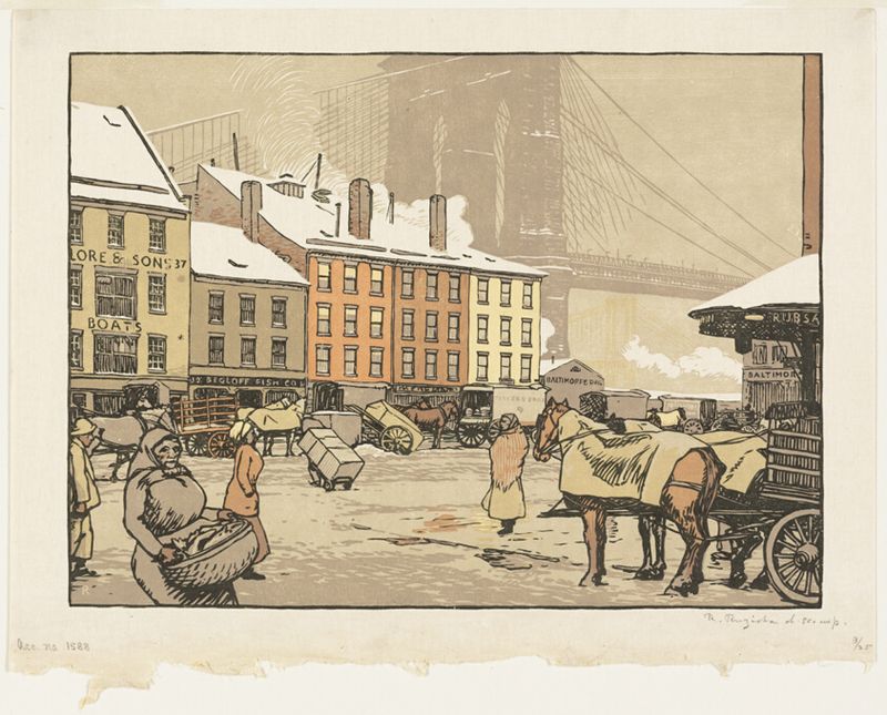 Peck Slip, New York