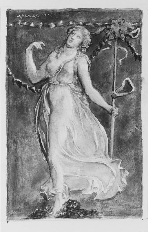 A Bacchante