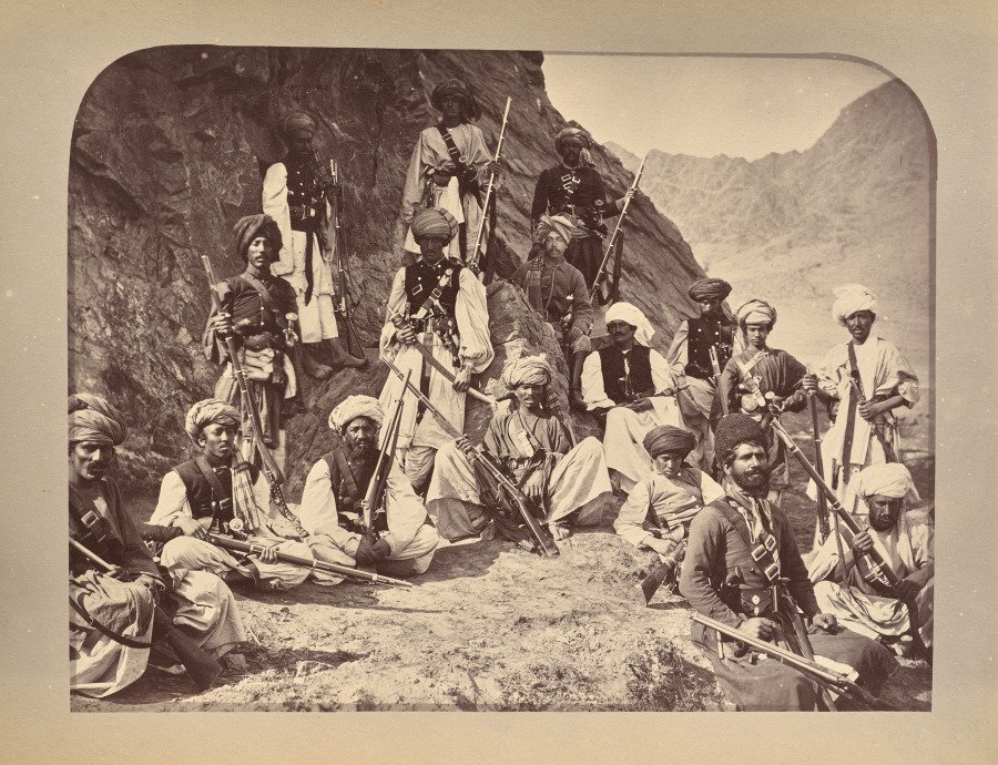 The Khan of Lalpura and Officers by John Burke