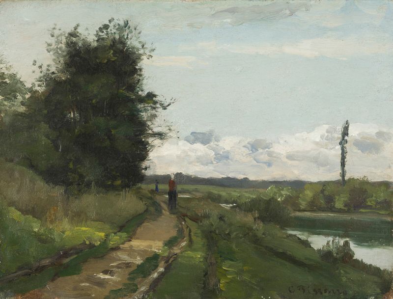 Les bords de la Seine à Bougival
