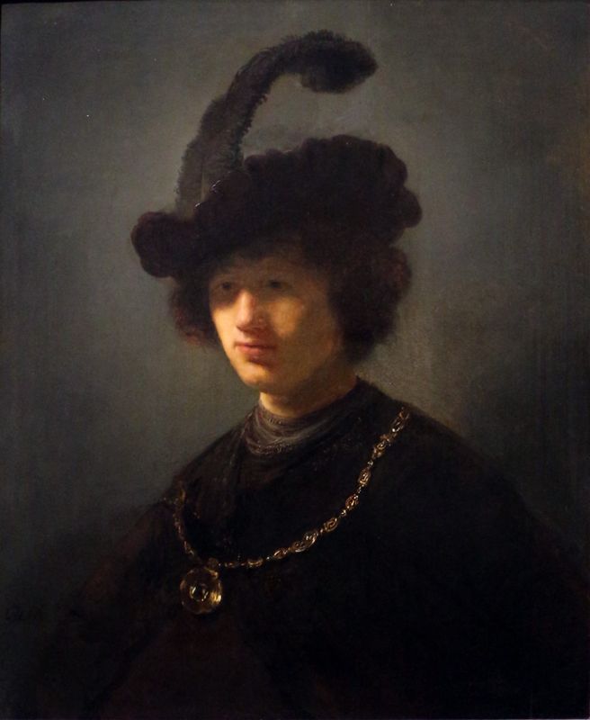 Young Man with a Plumed Hat