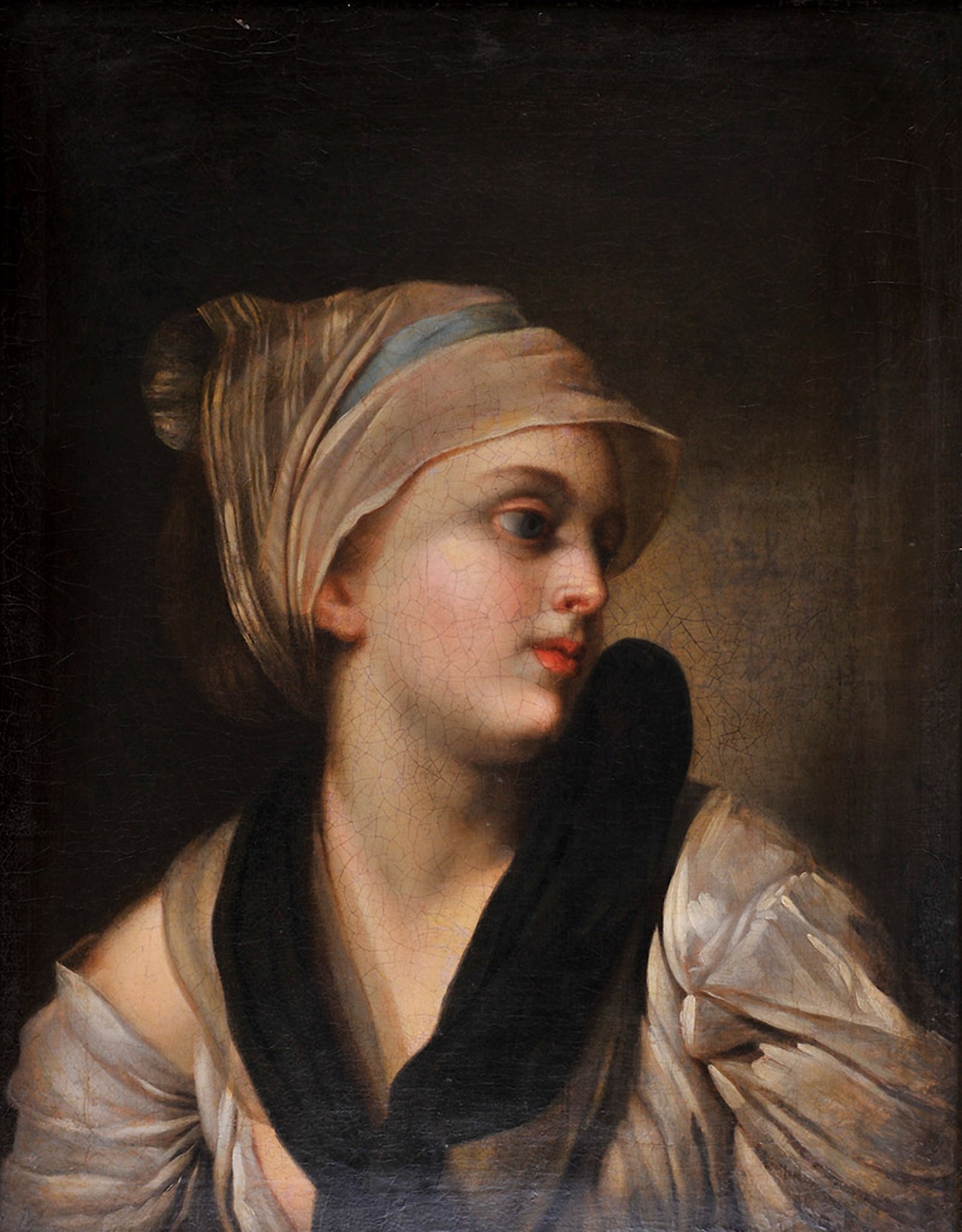 Portrait of a Young Woman by Jean-Baptiste Greuze