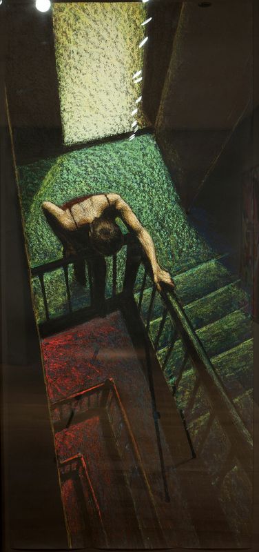 Woman on the Stairs No. 2