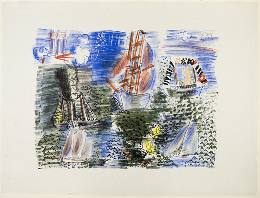 The Sea by Raoul Hausmann