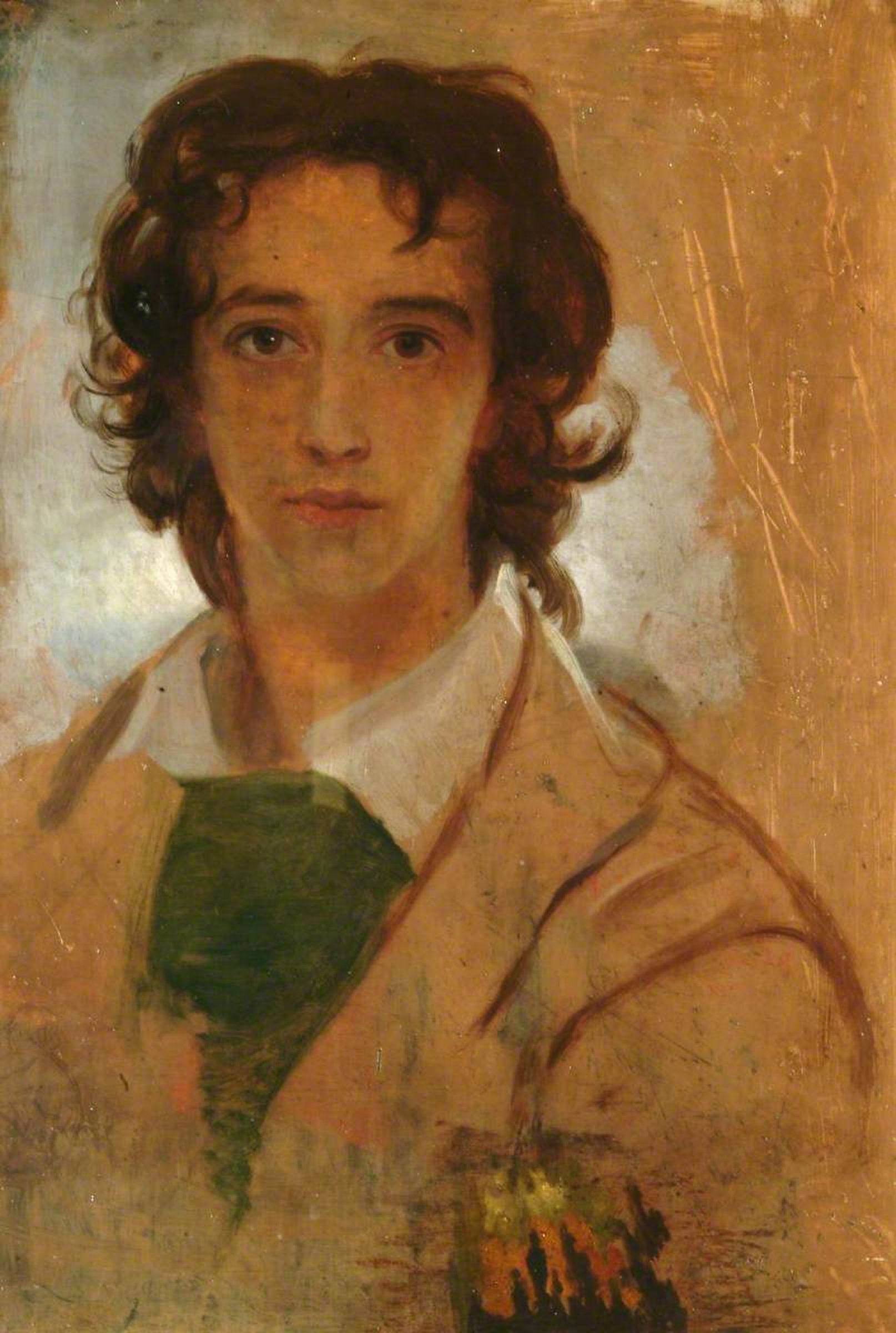 Self Portrait, Aged 17 by George Frederic Watts