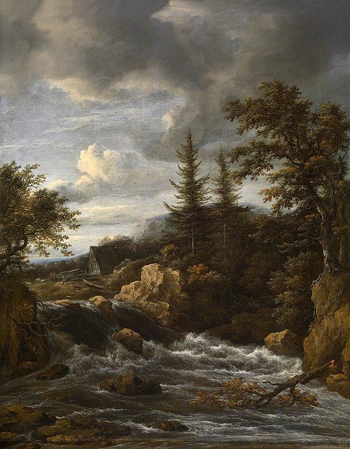 Waterfall in Norway by Jacob Jacobs