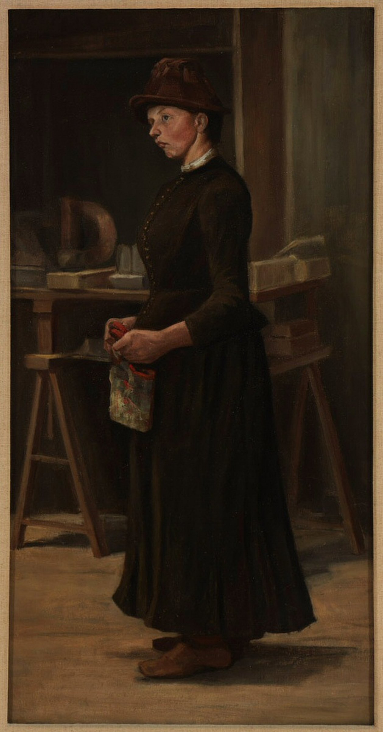 Portrait of Fraulein Kyburz by Ferdinand Hodler