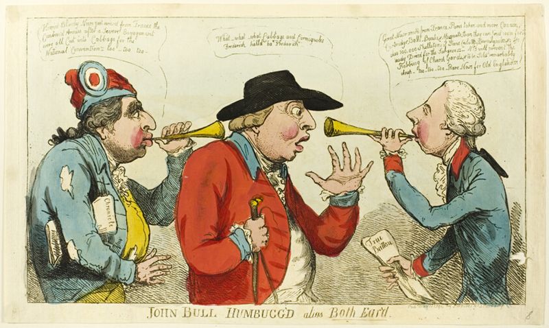John Bull Humbugg'd Alias both Ear'd