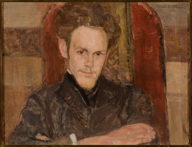 Portrait of Maksymilian Rosen, painter.