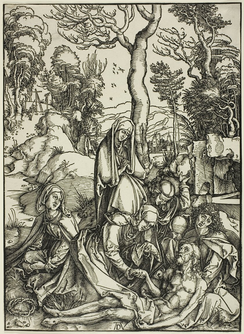 The Lamentation, from The Large Passion by Albrecht Dürer