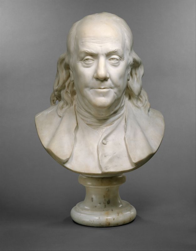 Bust of Benjamin Franklin