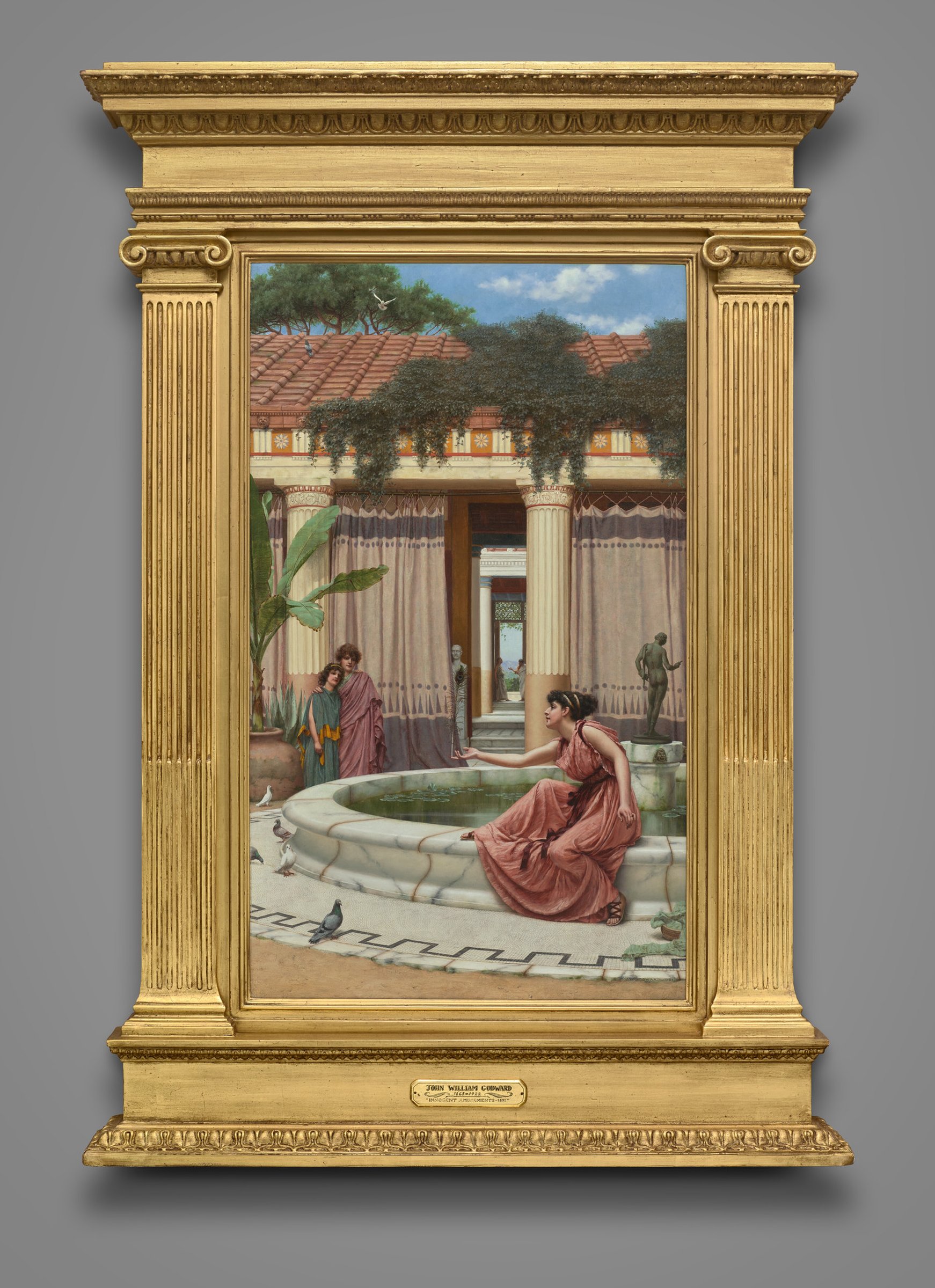 Innocent Amusement by John William Godward