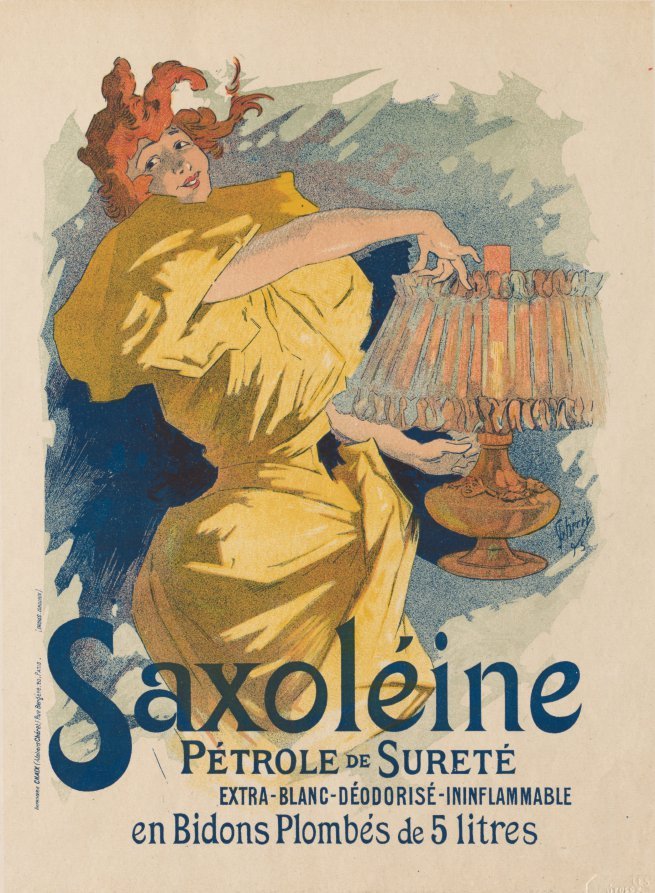 Les Maitres de L'Affiche: Pl. 13, Saxoléine by Jules Chéret