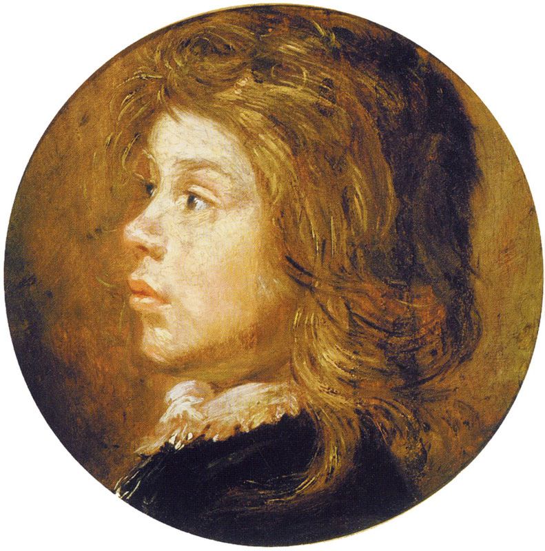Head of a Boy Facing Left
