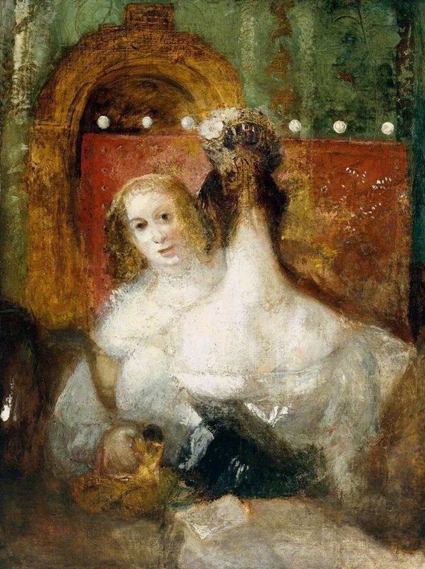 Two Women with a Letter