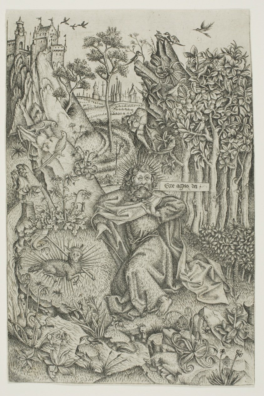 St. John the Baptist in the Wilderness by Master of the View of Saint Gudula