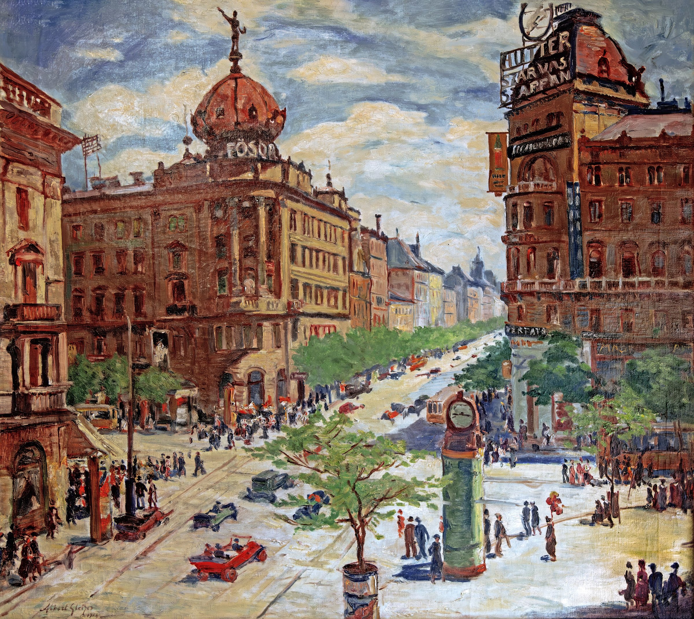 View of Budapest by Albert Gleizes
