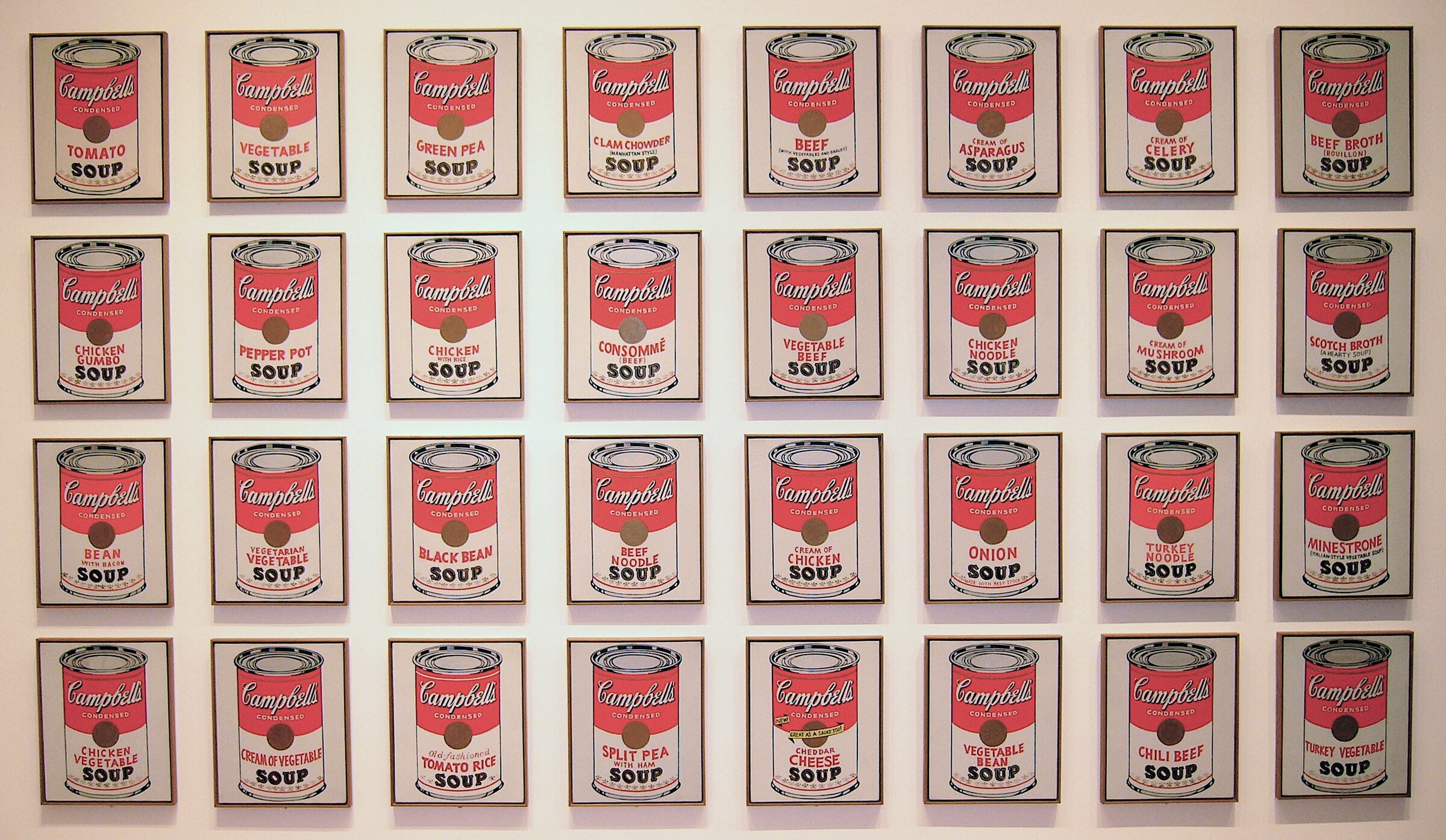 Campbell's Soup Cans — 1962