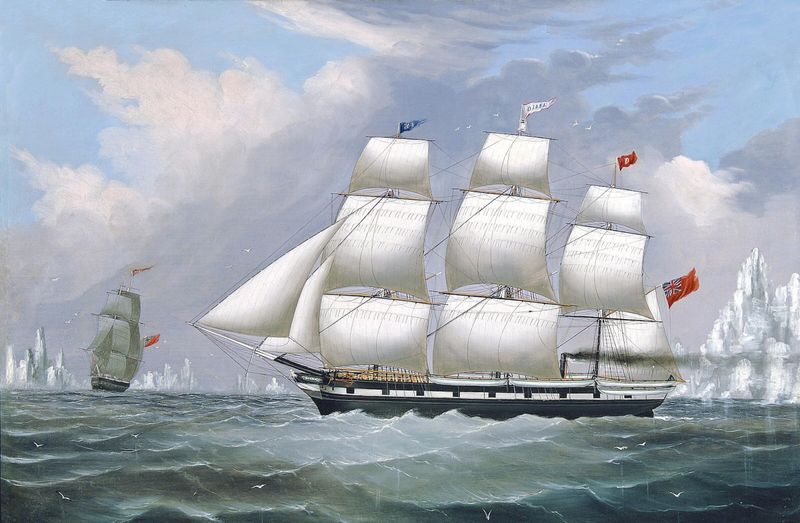 Whaling Ships: Diana and Anne in the Arctic