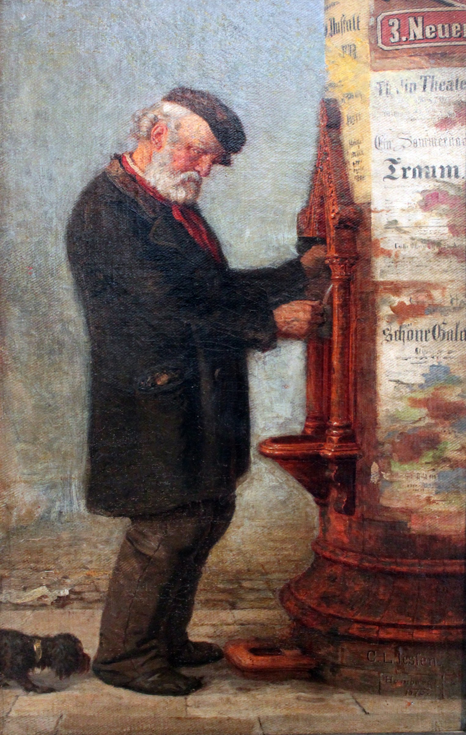 Man at the Fountain by Honoré Sharrer