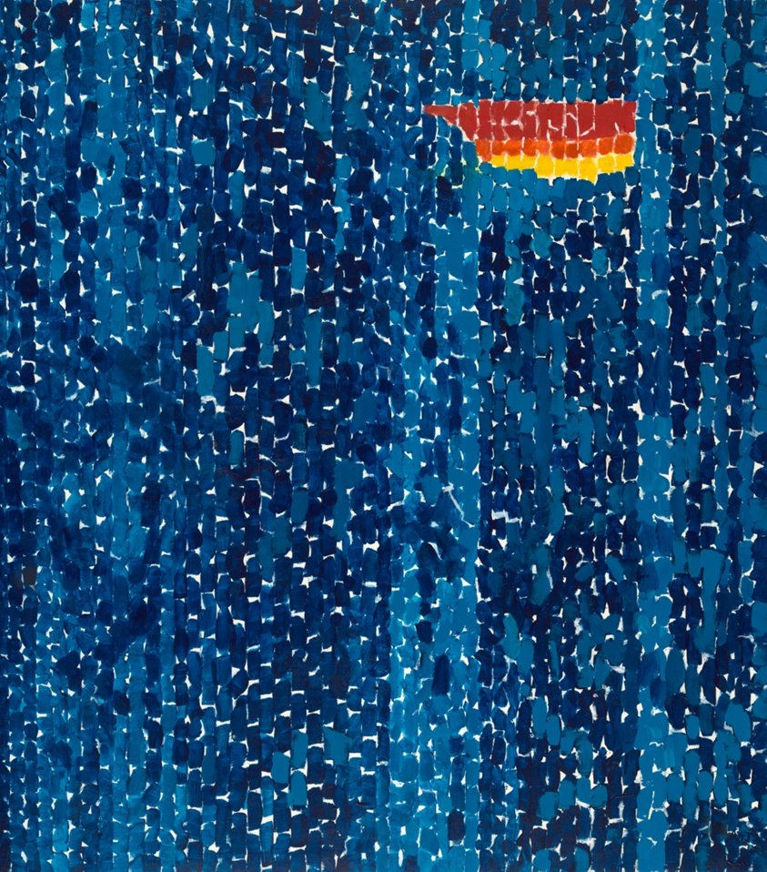 Starry Night and the Astronauts by Alma Thomas