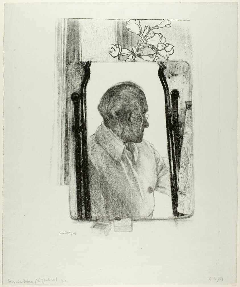 Seen in a Mirror by John Copley