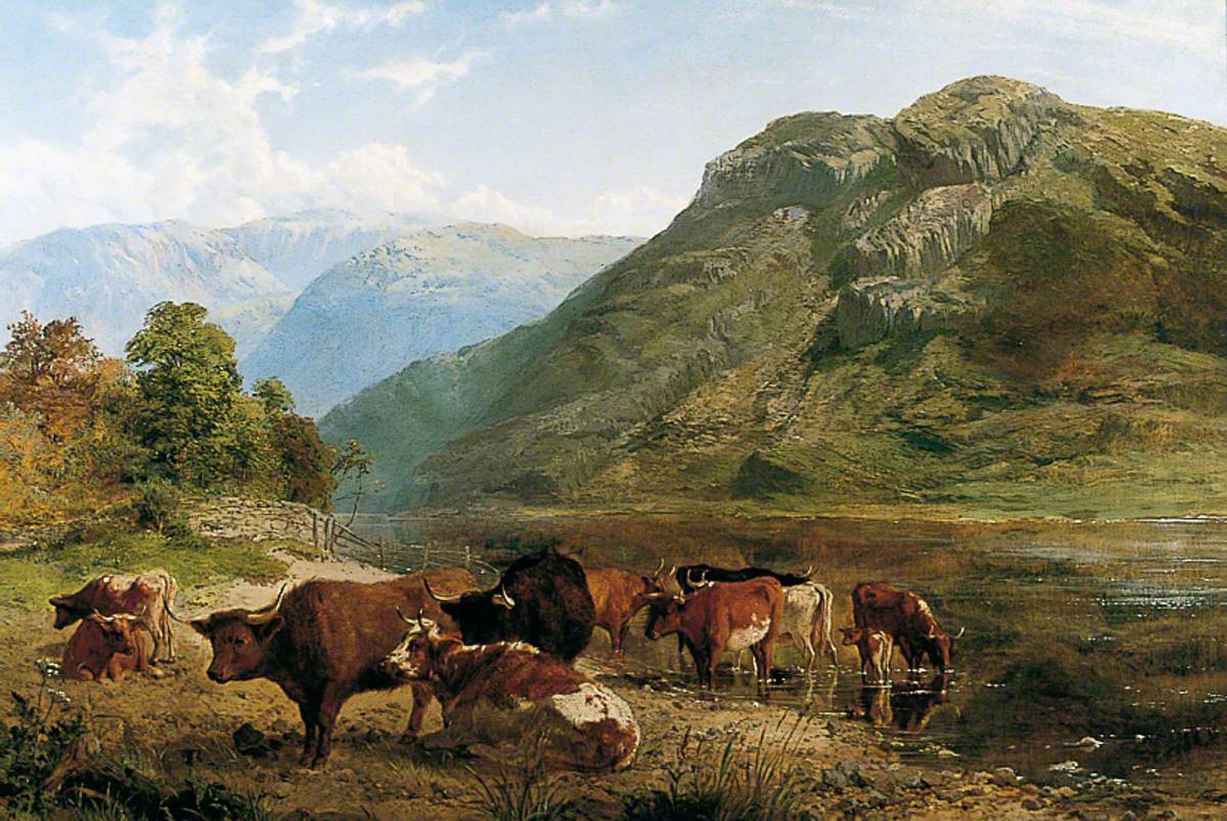 Gowbarrow Park, Ullswater by Henry Moore