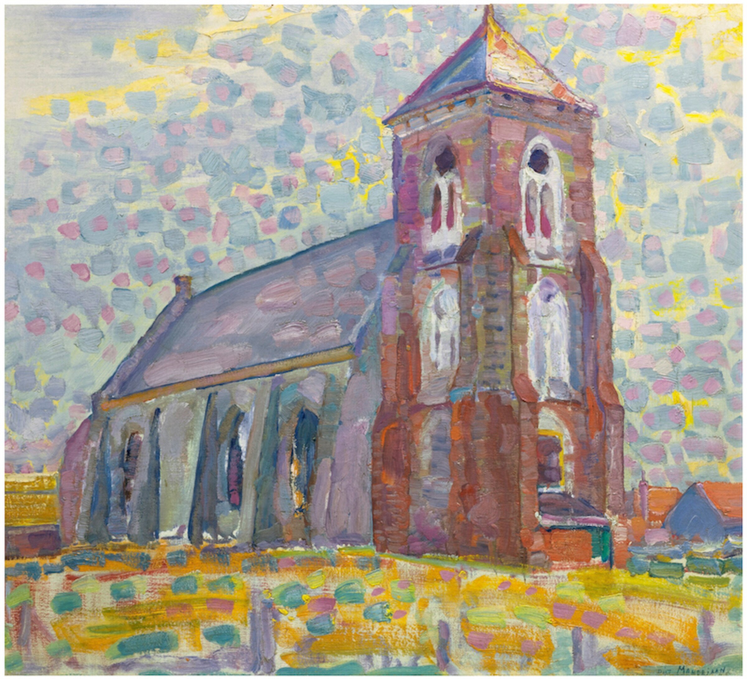 Church in Zoutelande — 1909