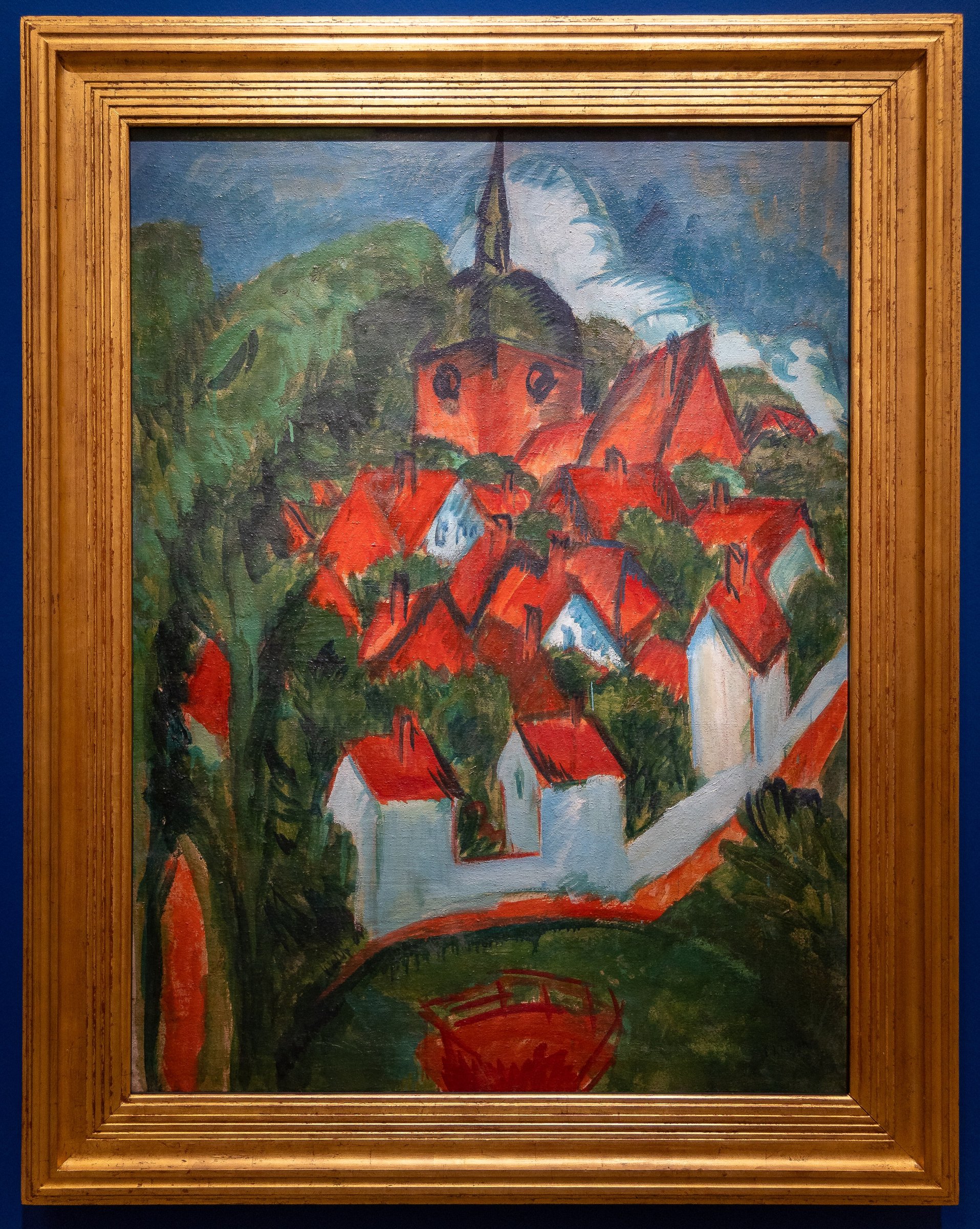 Burg on Fehmarn by Ernst Ludwig Kirchner