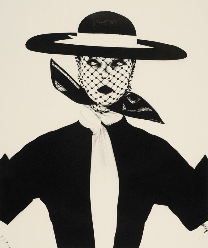 Black & White Vogue Cover (Jean Patchett), New York