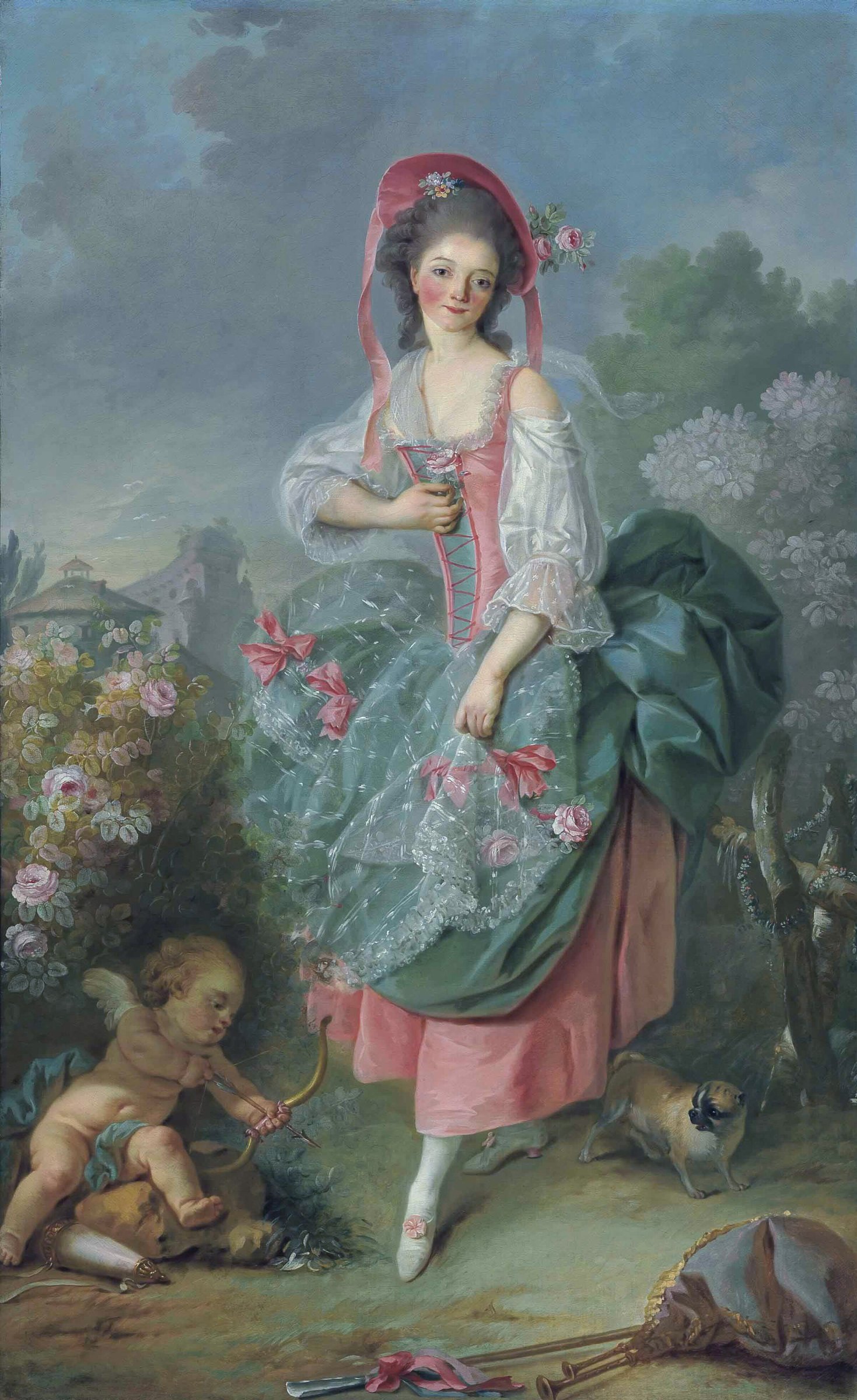 Mademoiselle Guimard as Terpsichore — 1773