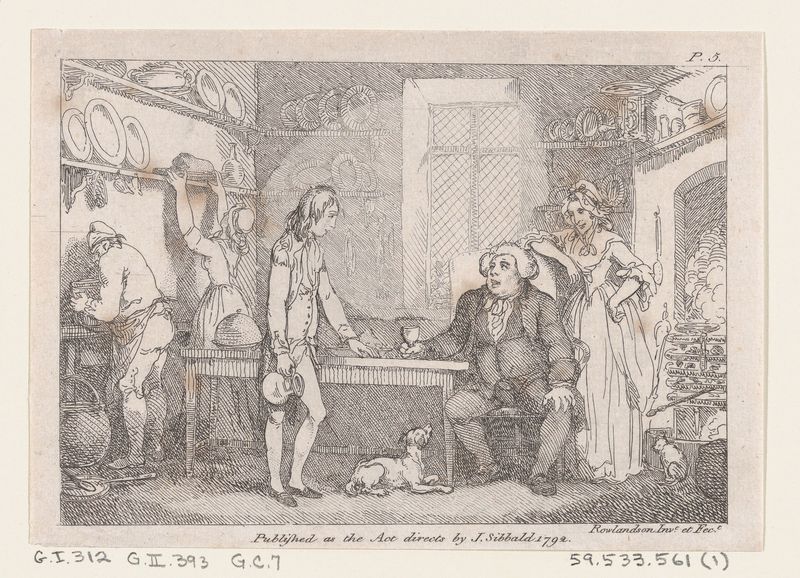 Young Adams Catechised by Parson Adams, from "The Adventures of Joseph Andrews, and his friend Mr. Abraham Adams"